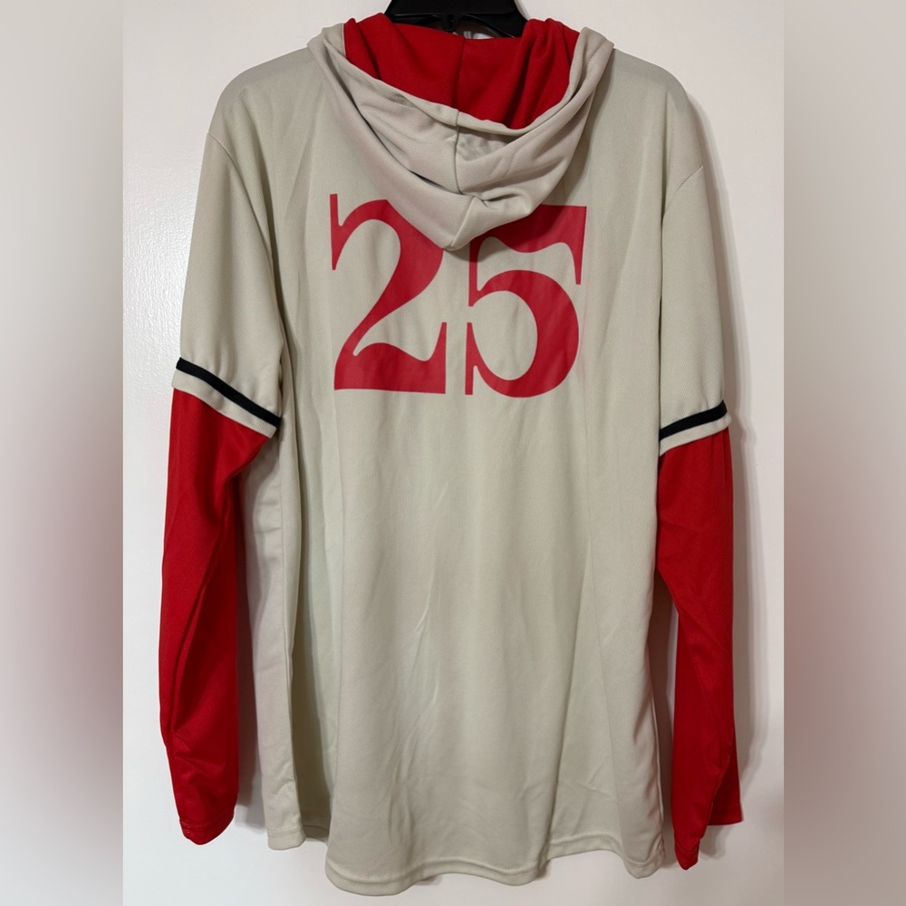 TEXAS RANGERS City Connect Hooded Jersey size XL - Picture 3 of 4